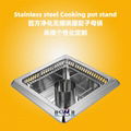  the thickened stainless steel purification smokeless hot pot circle catering