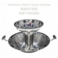 Buy stainless steel 2-layer shabu shabu fondue looking for Shahe