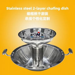 Buy stainless steel 2-layer shabu shabu fondue looking for Shahe