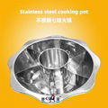 Stainless steel seven flavor hot pot thickened Mala xiang guo 5