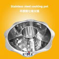 Stainless steel seven flavor hot pot thickened Mala xiang guo