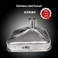 Custom Made Rectangular Stainless Steel Oil Press Machinery Hopper Hardware