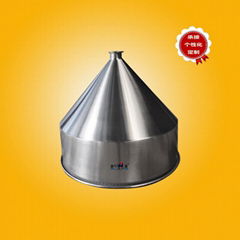 Customized non-standard funnel stainless steel thickened hopper refueling funnel