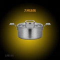 半圓柄做舊小火鍋方柄個人火鍋商用