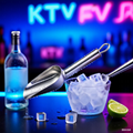 不锈钢冰铲酒店用品圆口 圆底冰铲附件哪里有卖