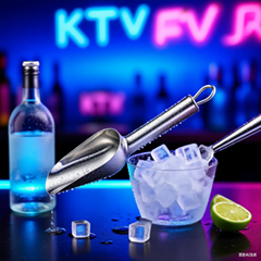 不锈钢冰铲酒店用品圆口 圆底冰铲附件哪里有卖