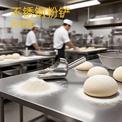 厂家五谷杂粮食品不锈钢粉壳日用生活用品不锈钢饲料多用铲批发