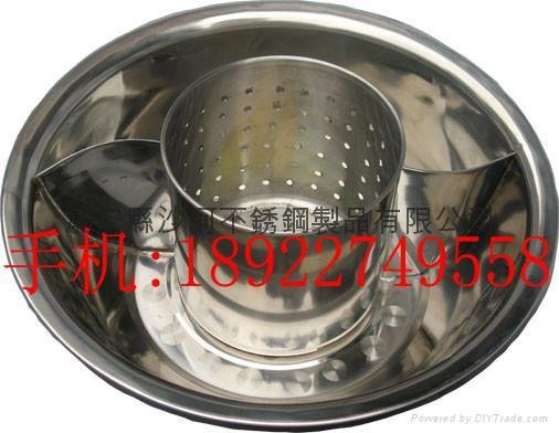 Inox Non-Dregs Hot pot Available in Round Lotus and Octagonal shape 1
