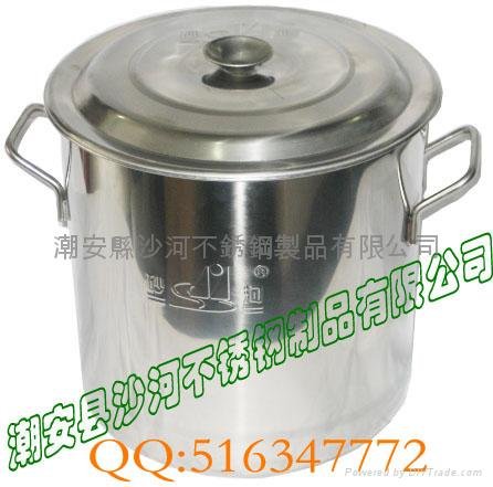 Stainless Steel Shabu Shabu Pan With compound Bottom 2
