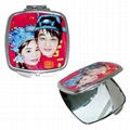 sublimation compact mirror