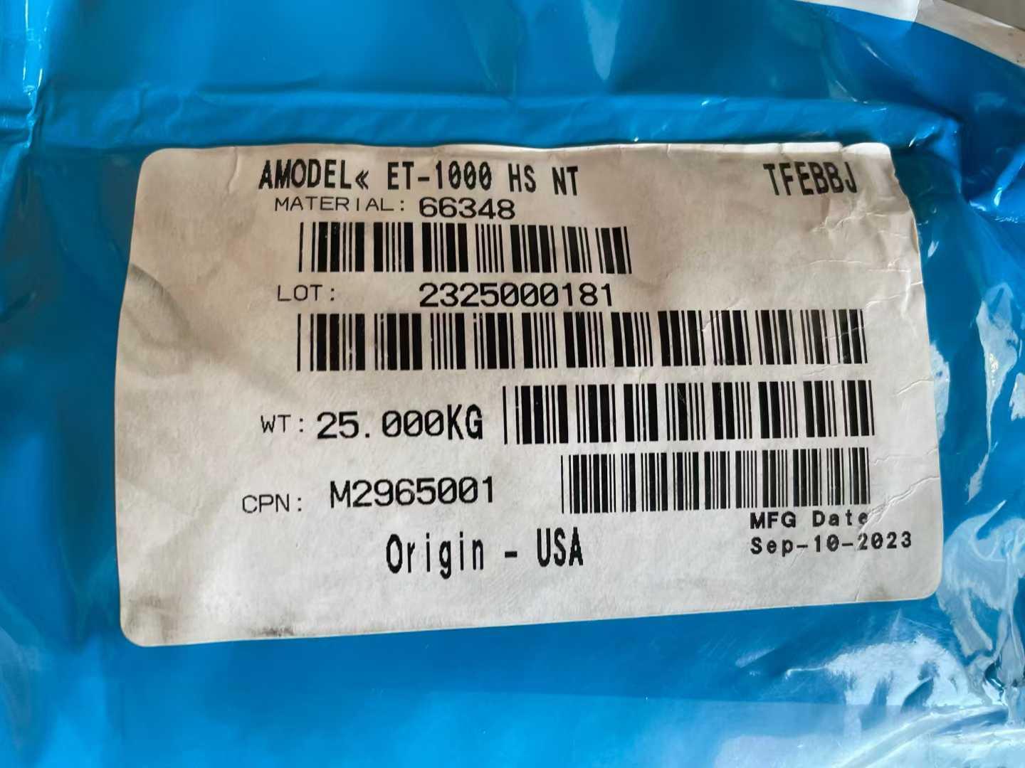 AMODEL ET-1000HS (unreinforced, impact modified PPA)