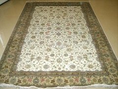 hand-craft  silk carpet