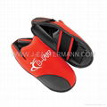 Red Color Shoes Made of Artificial Leather