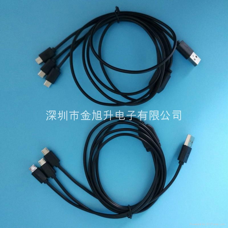 1 to 3 usb charger cable 2