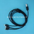 1 to 3 usb charger cable 4