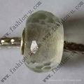 Sterling Silver Core Faced Glass Beads 5