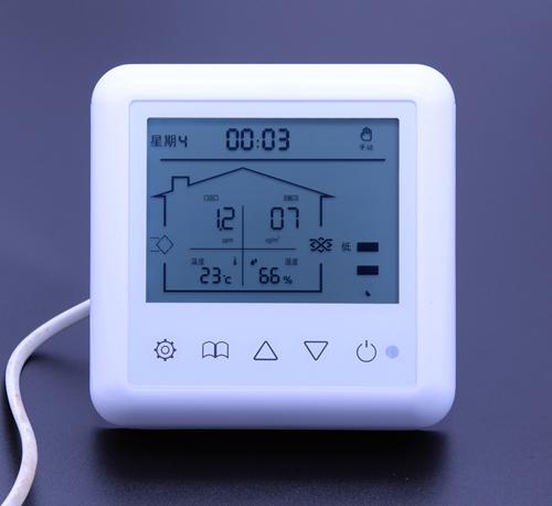 多合一智能新風控制器PM2.5/TVOC/溫濕度監測 3