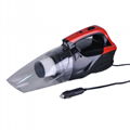 4 in 1 12V car vacuum cleaner with Digital air compressor & light 5