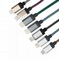 MFi 8 pin Micro sync & charging USB cables 2