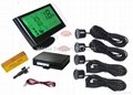 Wireless parking sensor with LCD display