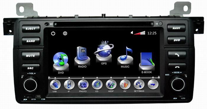 Touch screen car dvd for bmw e46 5