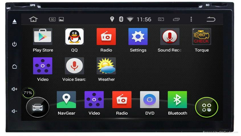 Car radio android 5.1.1 with 6.95 inch screen 3