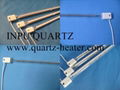 IR quartz tube heater lamp