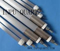 quartz heater element tube,quartz radiant heaters