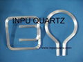 milky quartz tube with any sharp  2