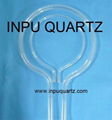 Milky quartz tube for heater with any sharp 5