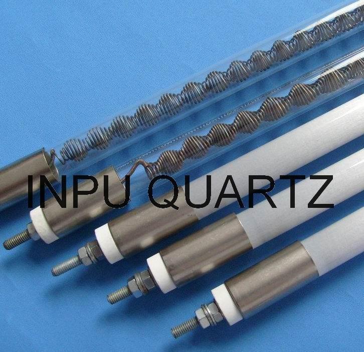 quartz heater elements tubing