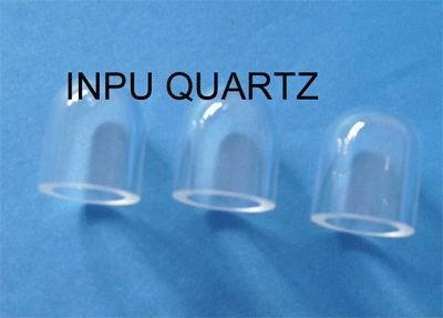 quartz glass sleeve and one end sealed quartz tube