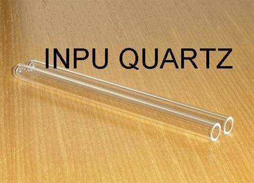 quartz glass sleeve and one end sealed quartz tube 2