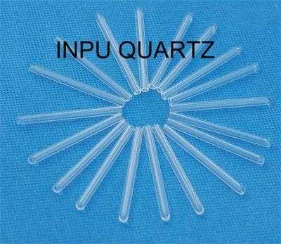 quartz glass sleeve and one end sealed quartz tube 3