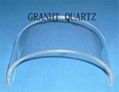 Quartz glass plate