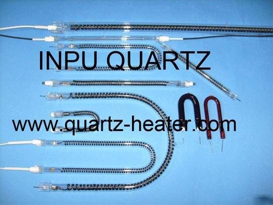 Carbon heater elements and carbon fiber quartz tubing with U sharp 