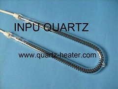 Carbon fiber heater elements and carbon heating tube