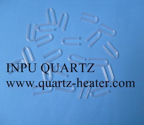 U sharp quartz tube for thermocouples  2