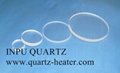 Quartz plate and quartz sheet and quartz disc