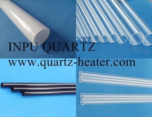 High ozone clear fused quartz tube  3