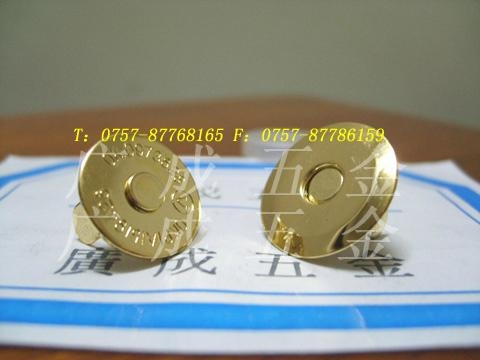 Circular, ultra thin disk magnetic button 2