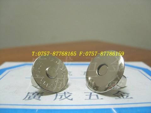 Circular, ultra thin disk magnetic button 3