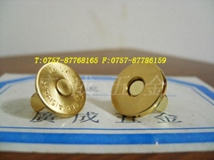 14mm gold ultra-thin magnetic buckle