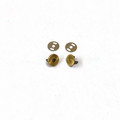 10MM green ancient sweep nylon color ultra-thin magnetic button