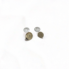 18MM滚镍色压花碟形磁钮
