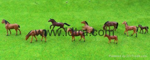 wholesale fairy moss garden miniatures model trees figurines animals doll house  2
