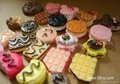miniature cake bread icecream donut bicuit jewelry dollhouse fairy garden models