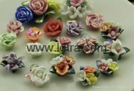 mini porcelain ceramic flower 3