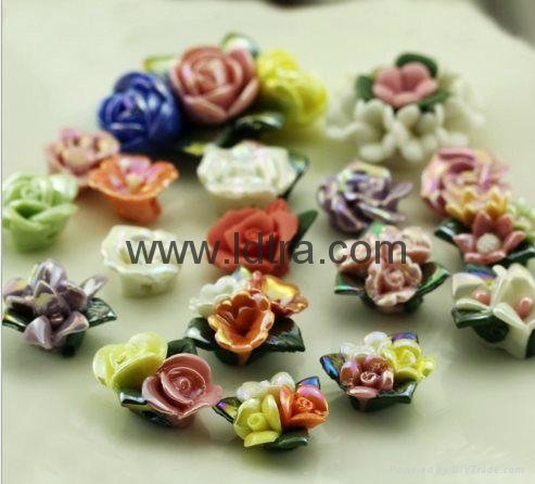 mini porcelain ceramic flower 4