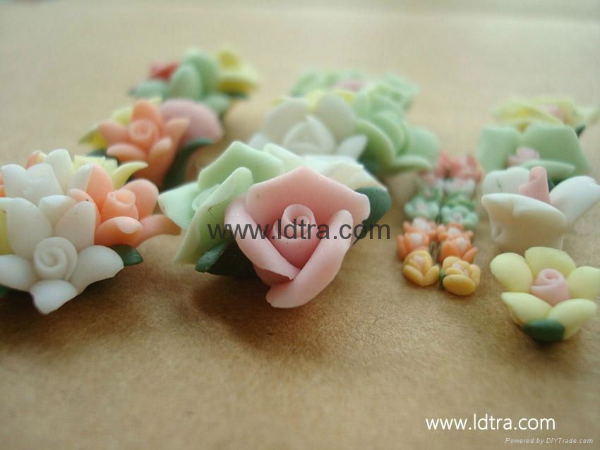 mini porcelain ceramic flower 2